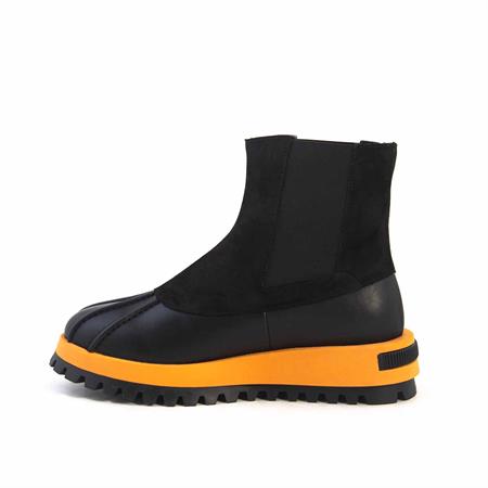 Rouge Kadın Strech Termo Taban Siyah Spor & Sneaker Ayakkabı