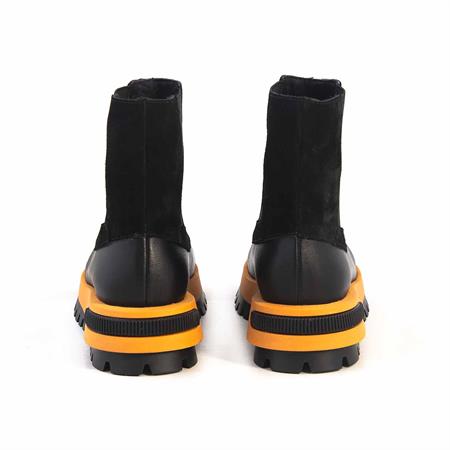 Rouge Kadın Strech Termo Taban Siyah Spor & Sneaker Ayakkabı