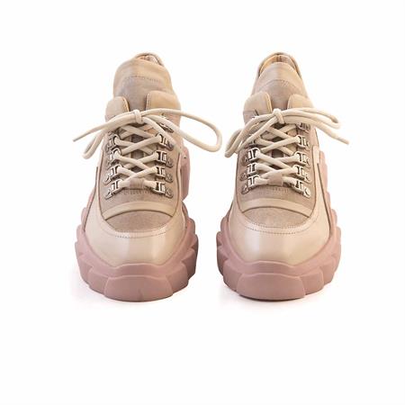 Rouge Kadın Hakiki Deri Termo Taban Bej Süet Spor & Sneaker Ayakkabı