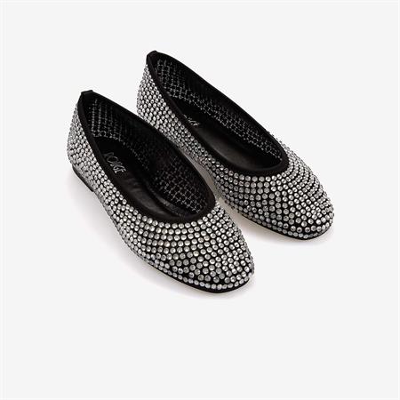 Rouge Kadın Taşlı Babet 138D