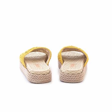 Rouge Kadın Tekstil Eva Taban Hardal Terlik Terlik