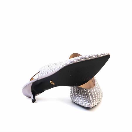 Rouge Kadın Hakiki Deri Microlight Taban Lame Renk Topuklu Ayakkabı