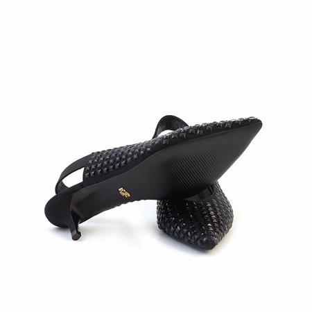 Rouge Kadın Hakiki Deri Microlight Taban Siyah Topuklu Ayakkabı