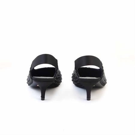 Rouge Kadın Hakiki Deri Microlight Taban Siyah Topuklu Ayakkabı