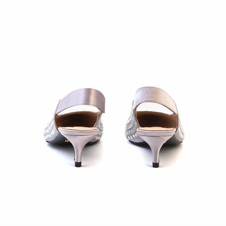 Rouge Kadın Hakiki Deri Microlight Taban Lame Renk Topuklu Ayakkabı