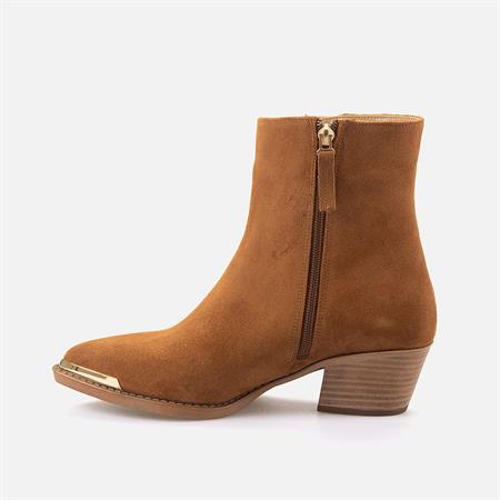 Rouge Kadın Hakiki Deri Kauçuk Taban Taba Süet Günlük Bot