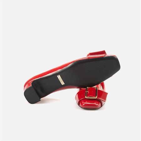 Rouge Kadın Rugan Enjeksiyon Kösele Taban Kırmızı Parlak Gece & Abiye Ayakkabı