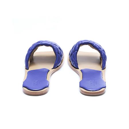 Rouge Kadın Rugan Deri Neolit Taban Mor Terlik Terlik