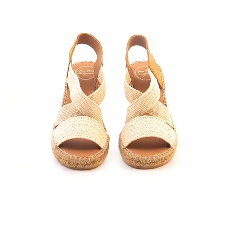 TONI PONS Kadın Naturel Sandalet Ayakkabı
