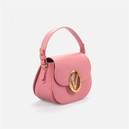 Valentino Orlandi Kadın Hakiki Deri Pembe Omuz Çantası 
