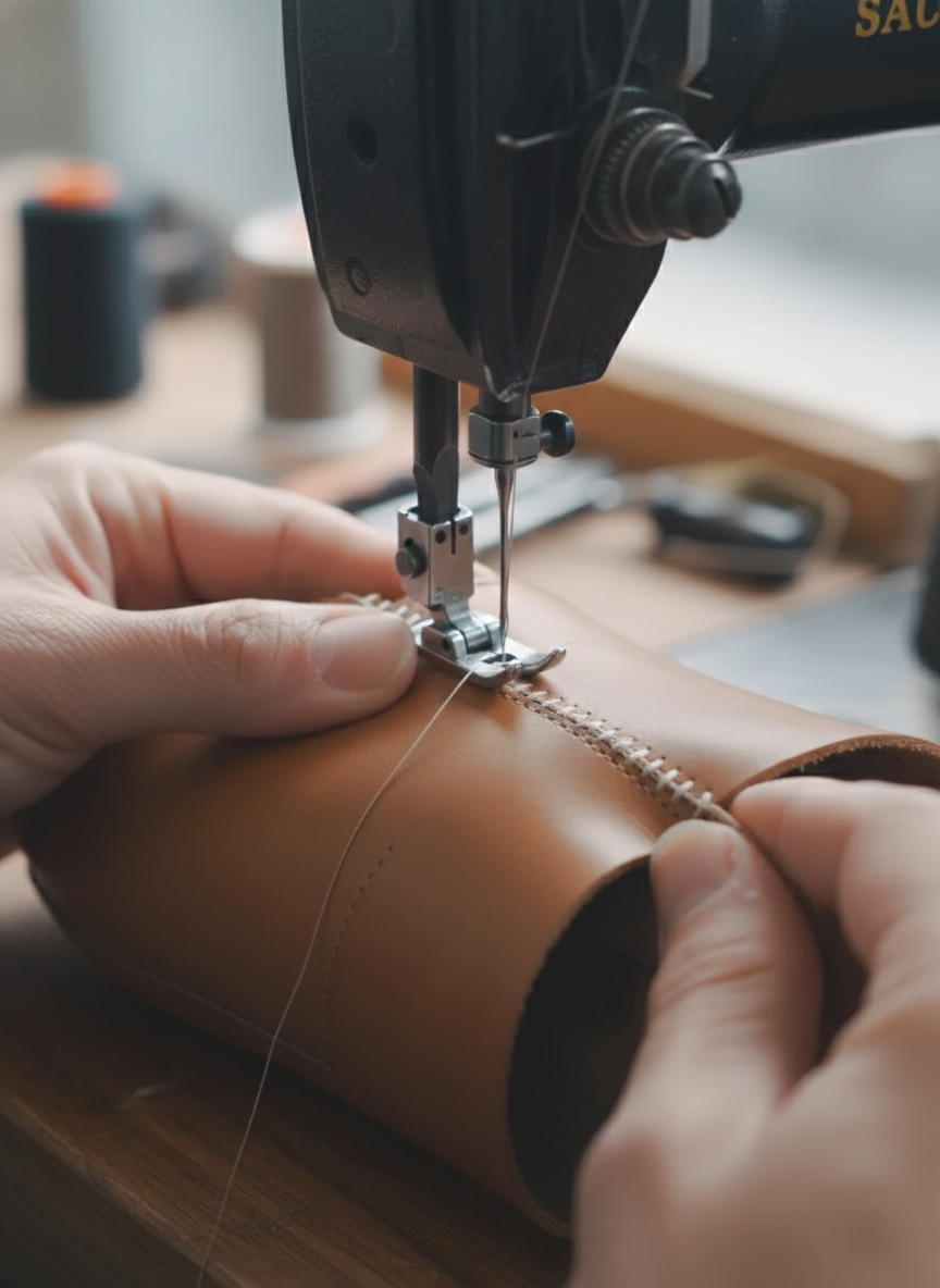 Ayakkabı üretiminde işçilik detayı