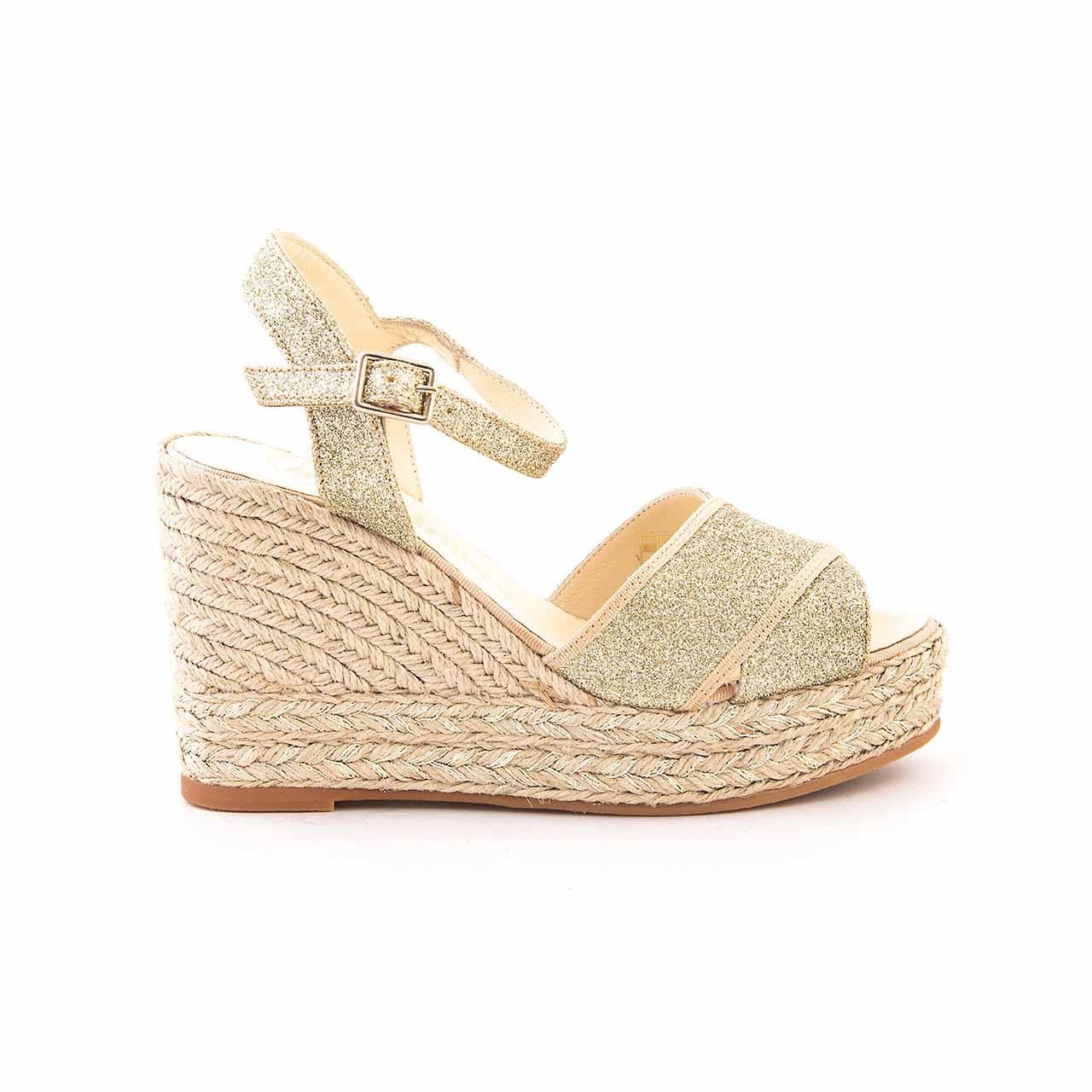 Espadrilles  Platform Topuk Kadın Sandalet AROS GLITTER