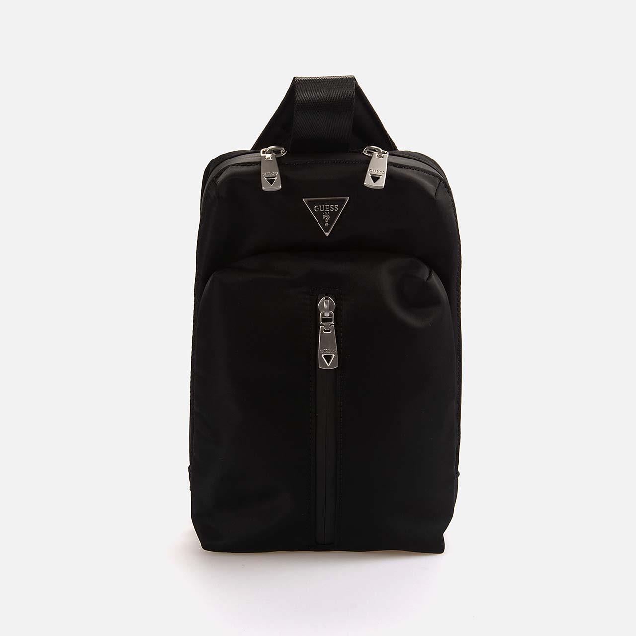 Guess Erkek Siyah Çapraz Çanta HMRONYP4217