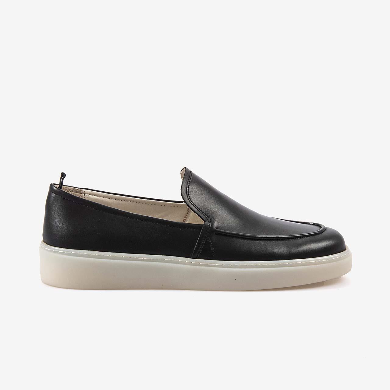 Mocassini Hakiki Deri Erkek Günlük Ayakkabı 9566