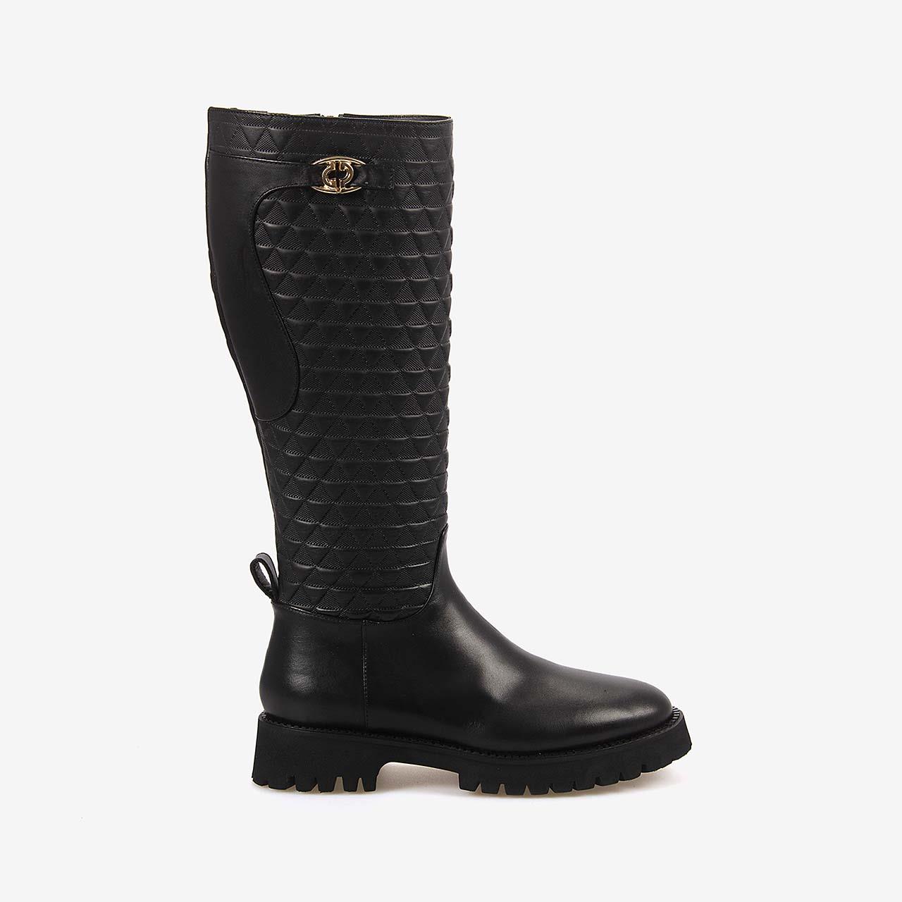 Mocassini  Hakiki Deri Kadın Çizme 5780-69