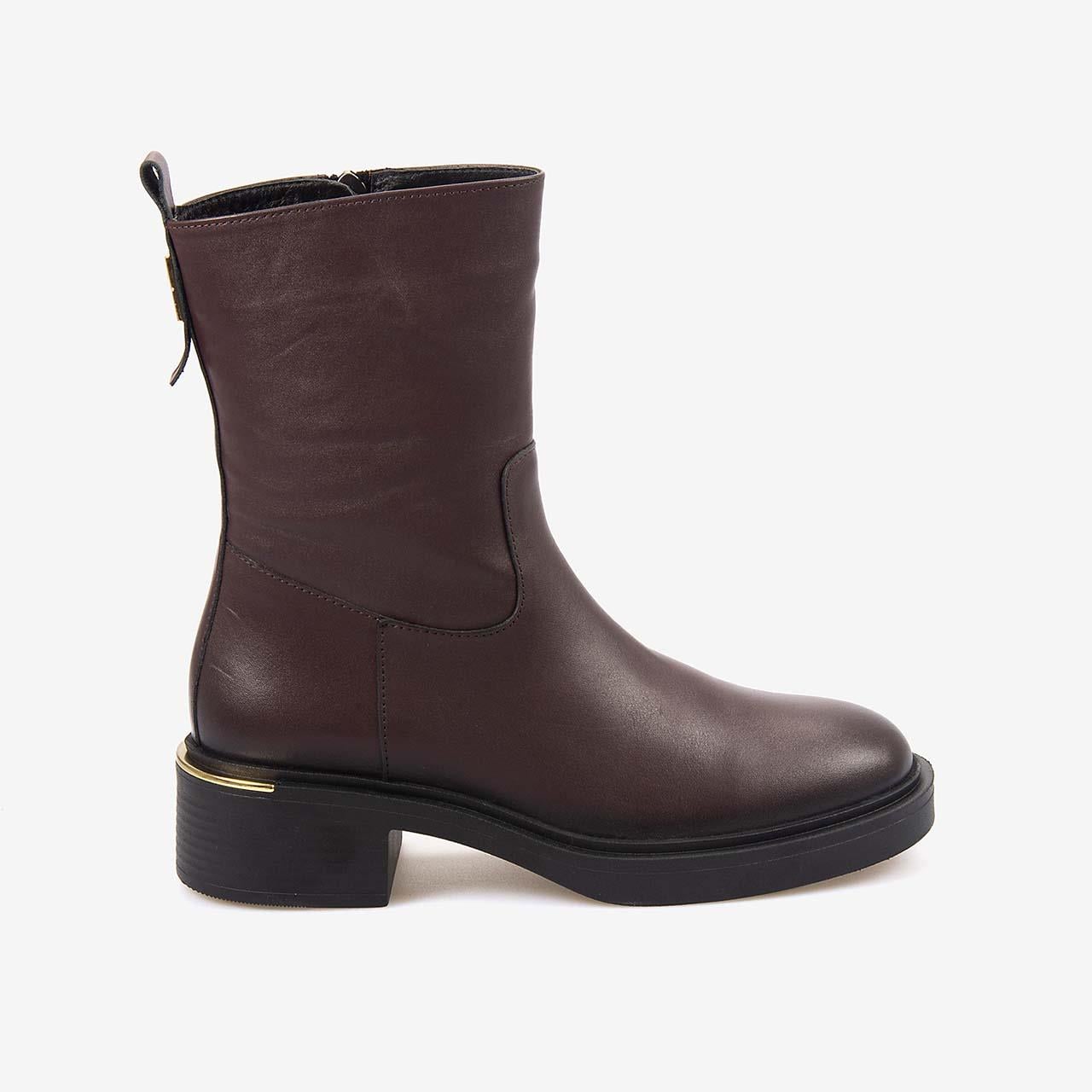 Rouge Hakiki Deri Kadın Günlük Bot 51427