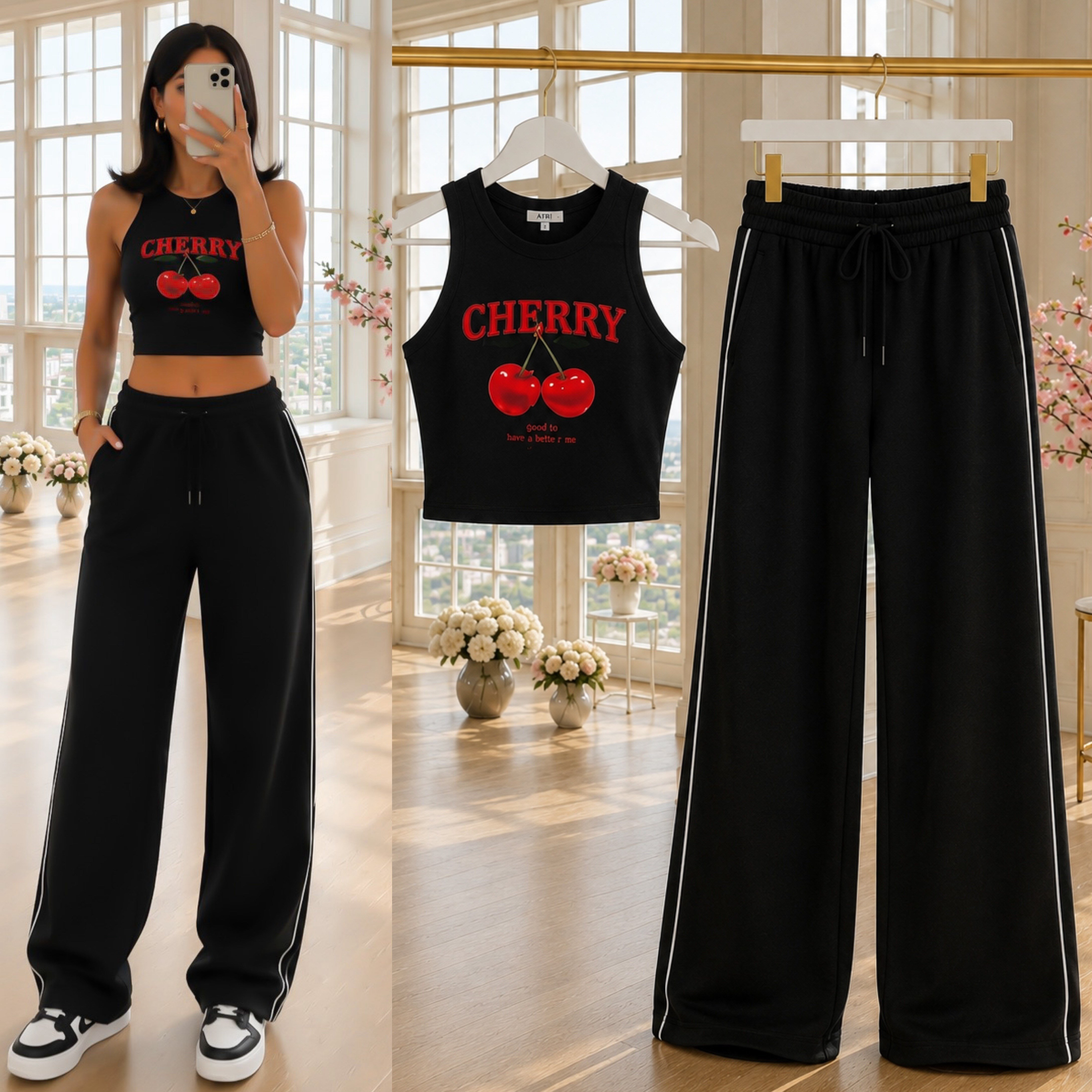 CHERRY ATLET EŞOFMAN ALTI TAKIM
