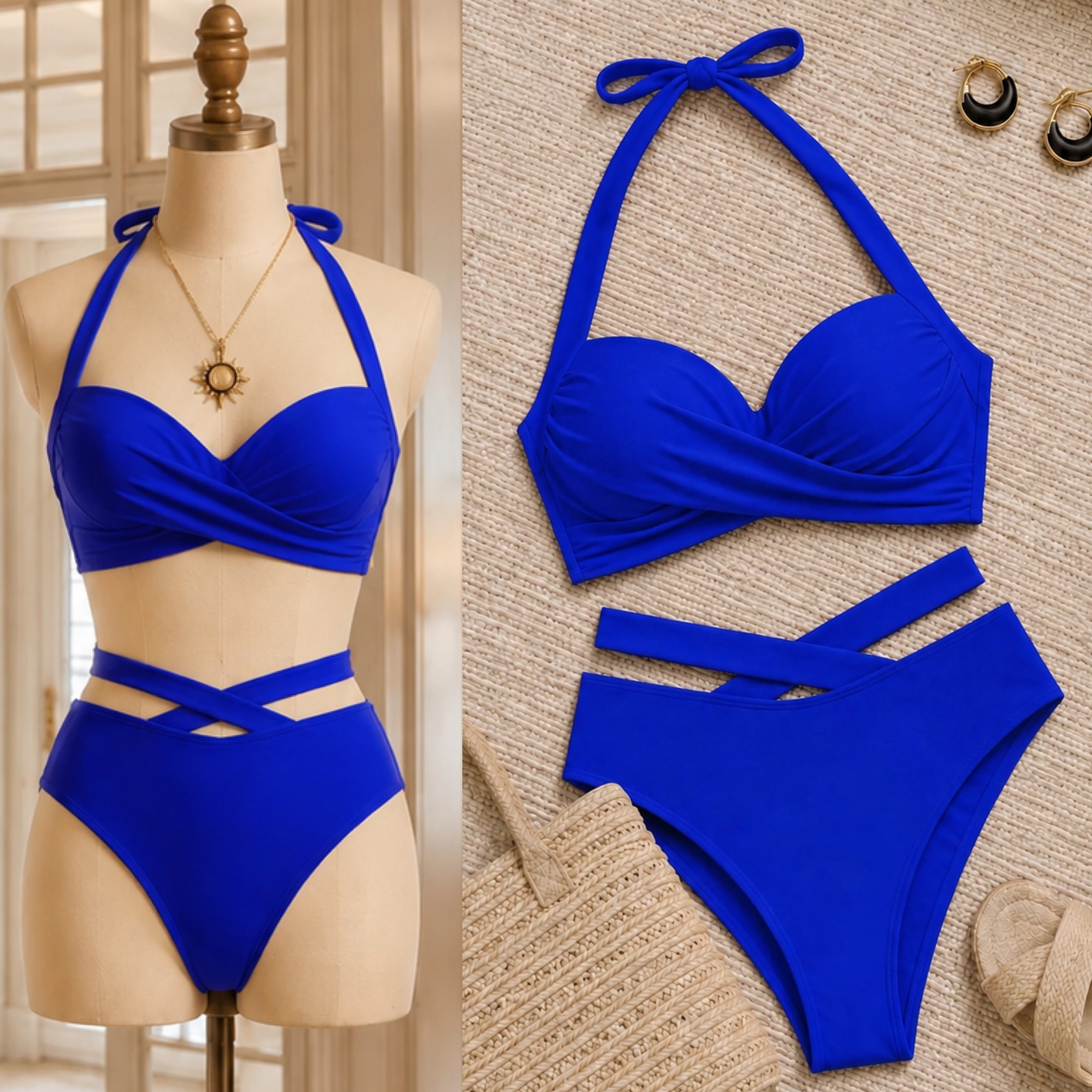 IRENY GÖĞSÜ DOLGULU BİKİNİ TAKIM