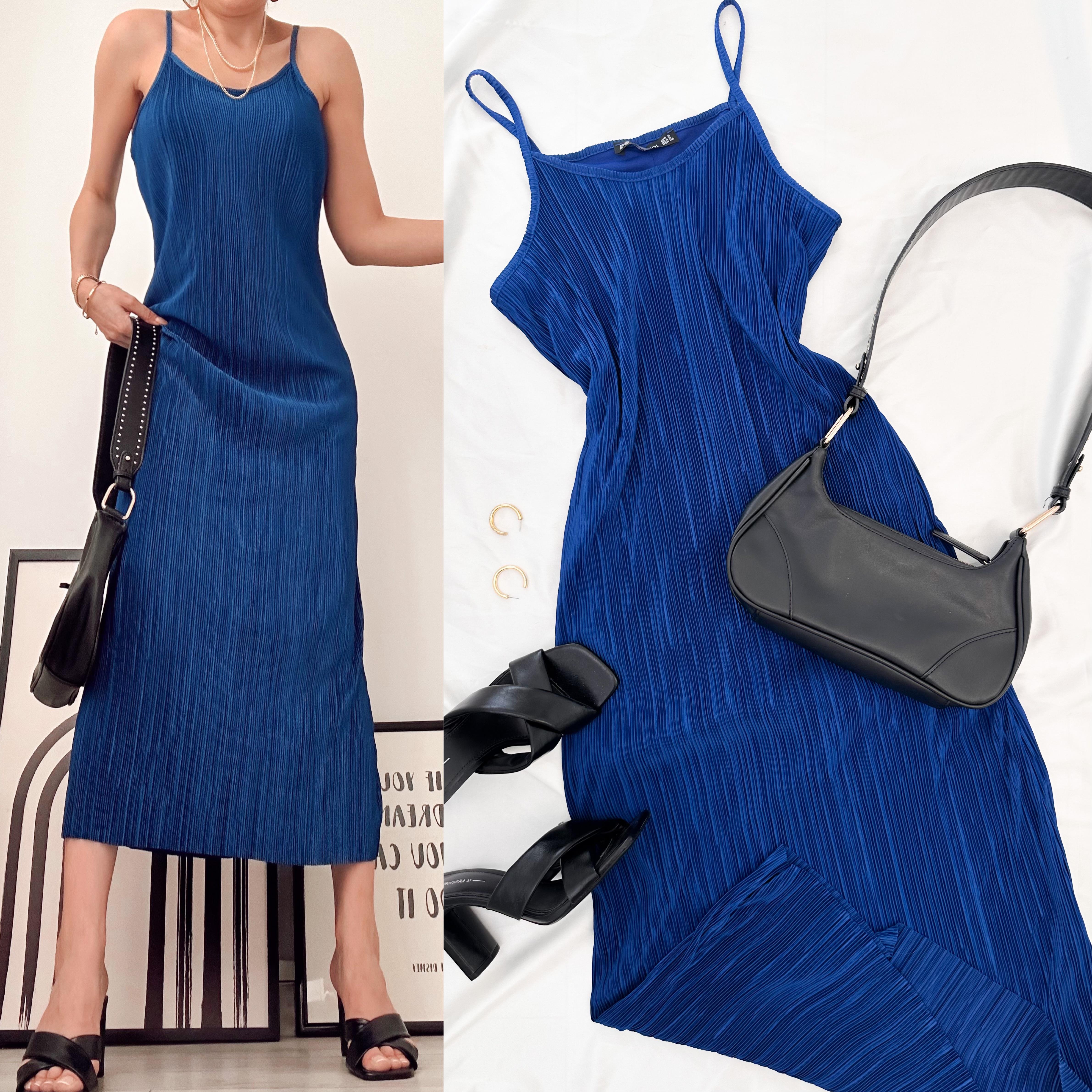 ISABELLA PİLİSELİ ELBİSE