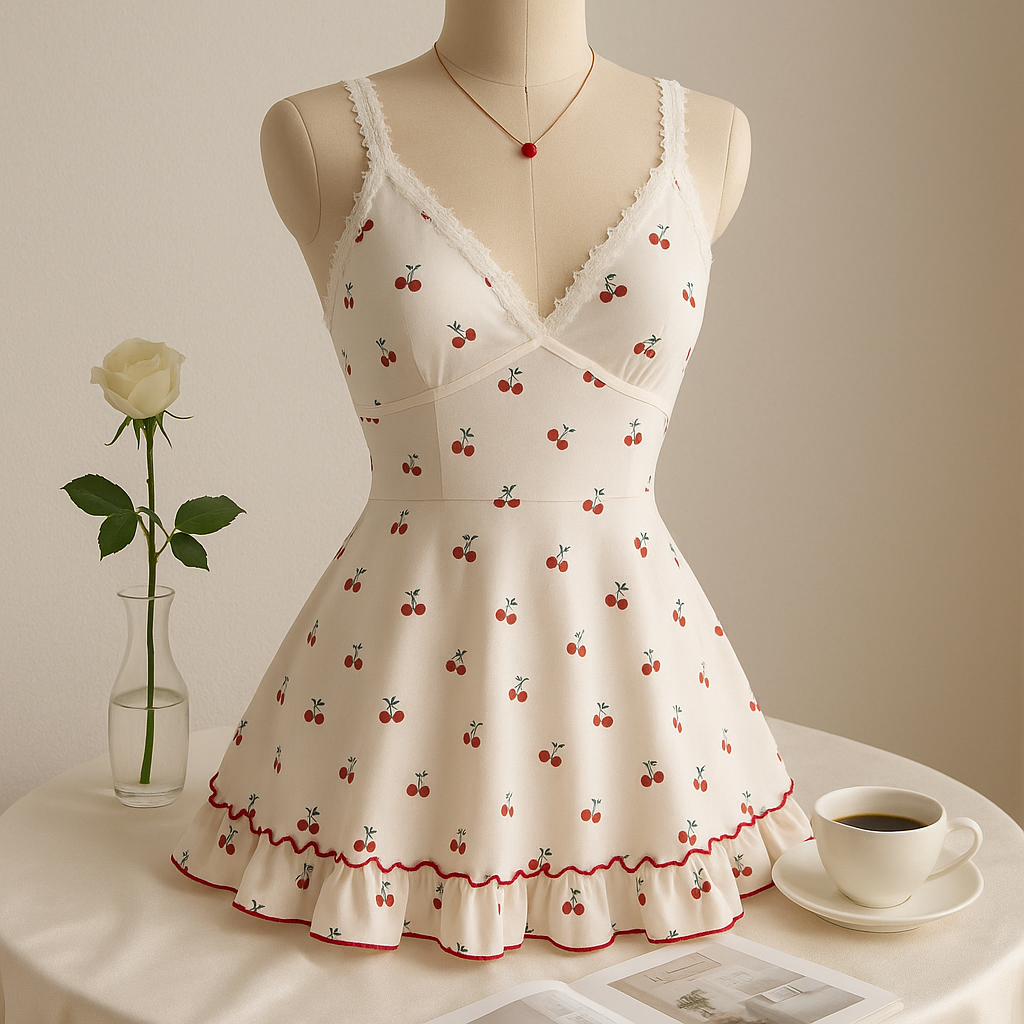 MYCHERRY PAMUKSATEN GECELİK STRING DAHİL