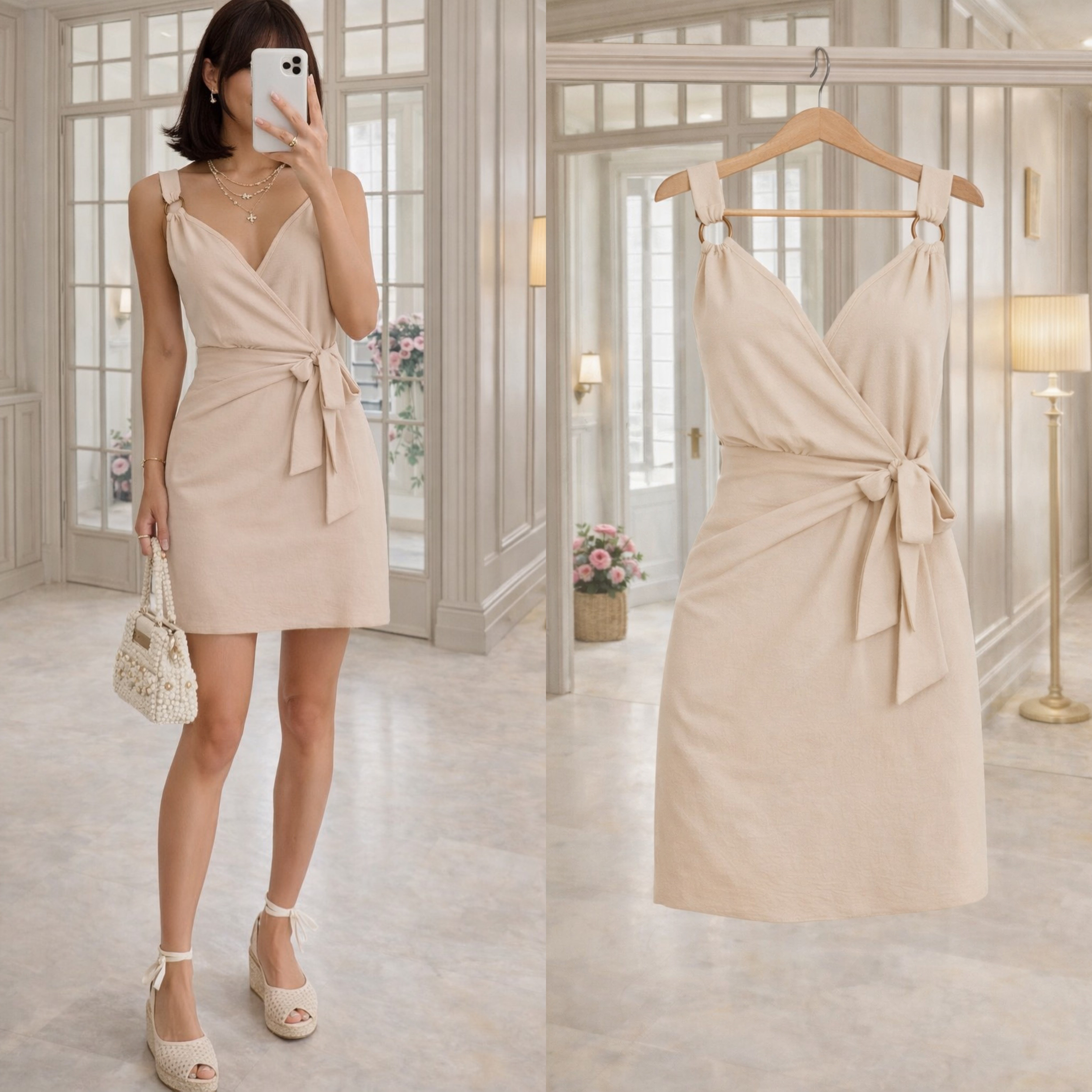 MYNA AYROBİN ASILI ELBİSE