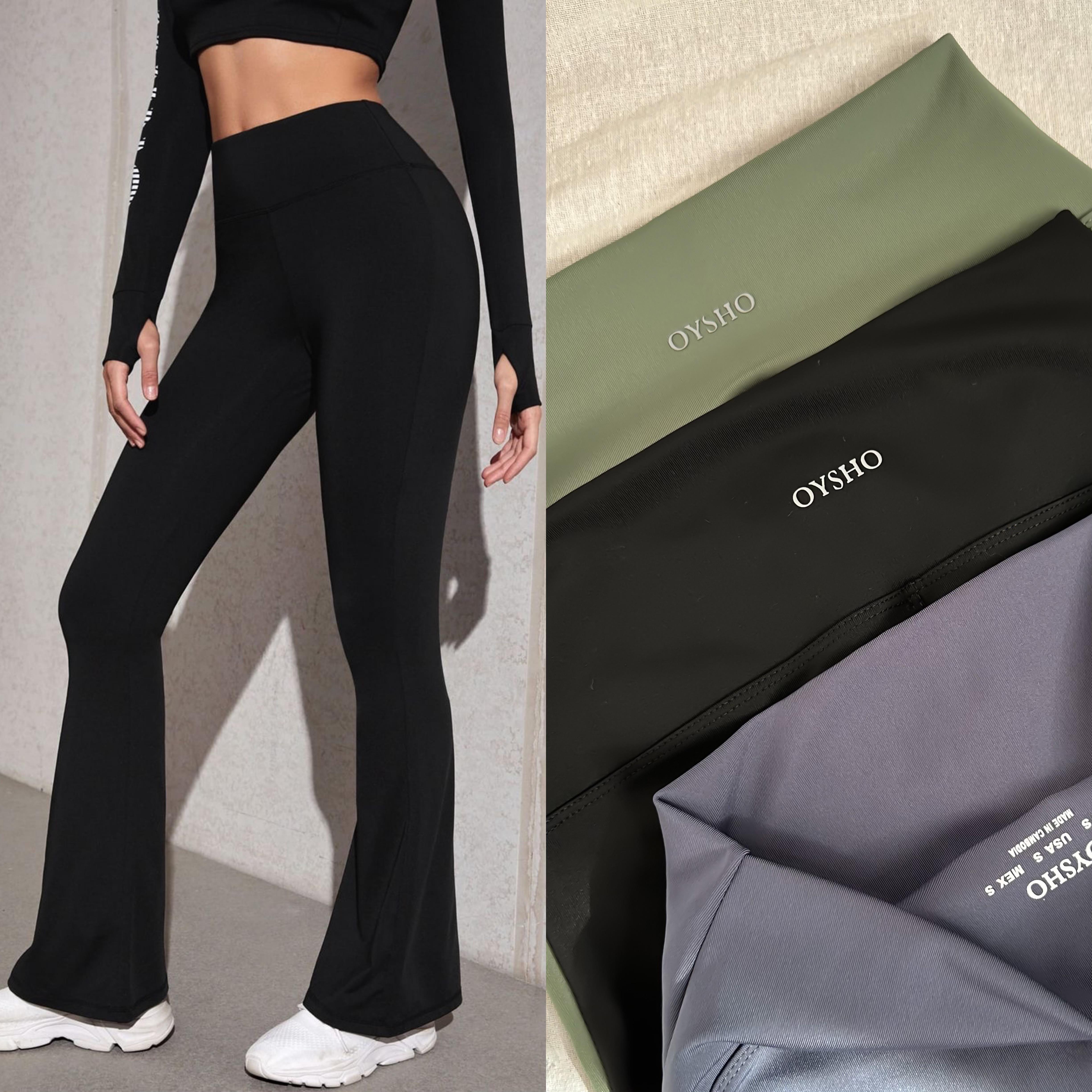 OYSHO İSPANYOL SEAMLESS TAYT PANTOLON