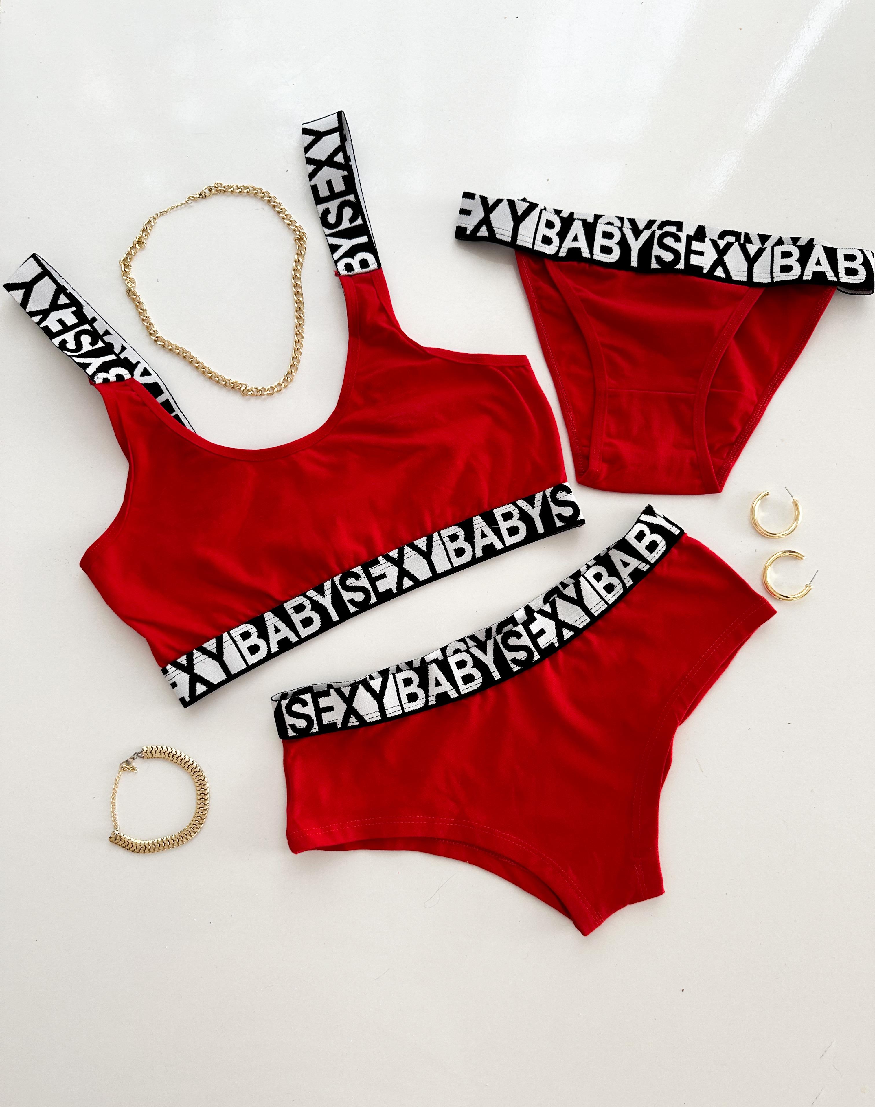 SEXYBABY ÜÇLÜ BUSTİYER ALT TAKIM 