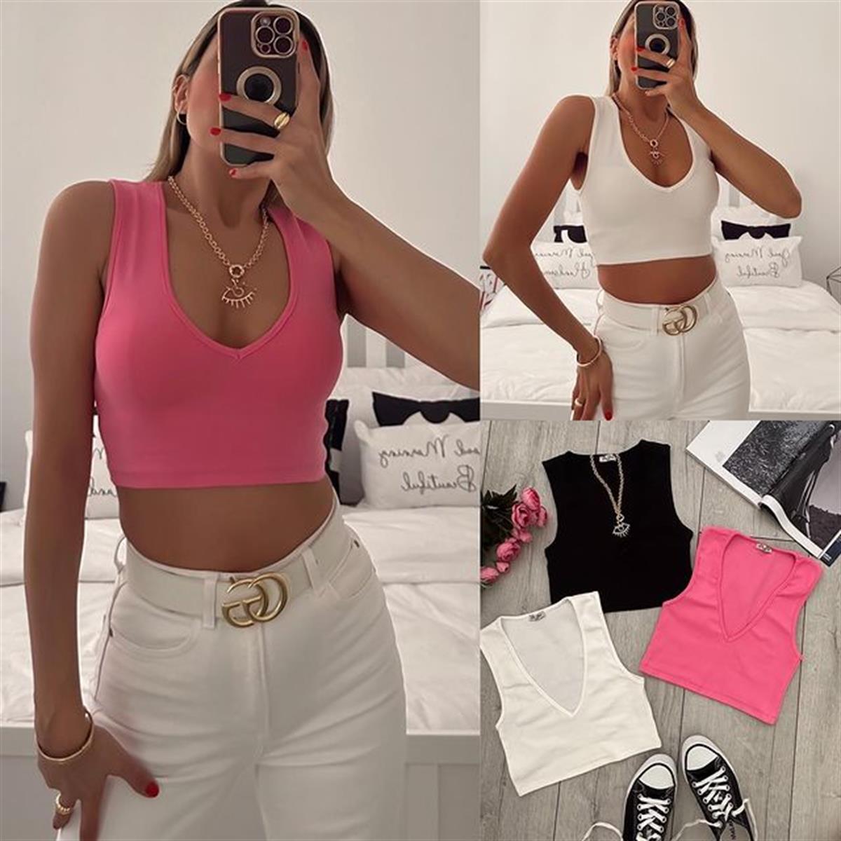 VERA V YAKA CROP TOP 