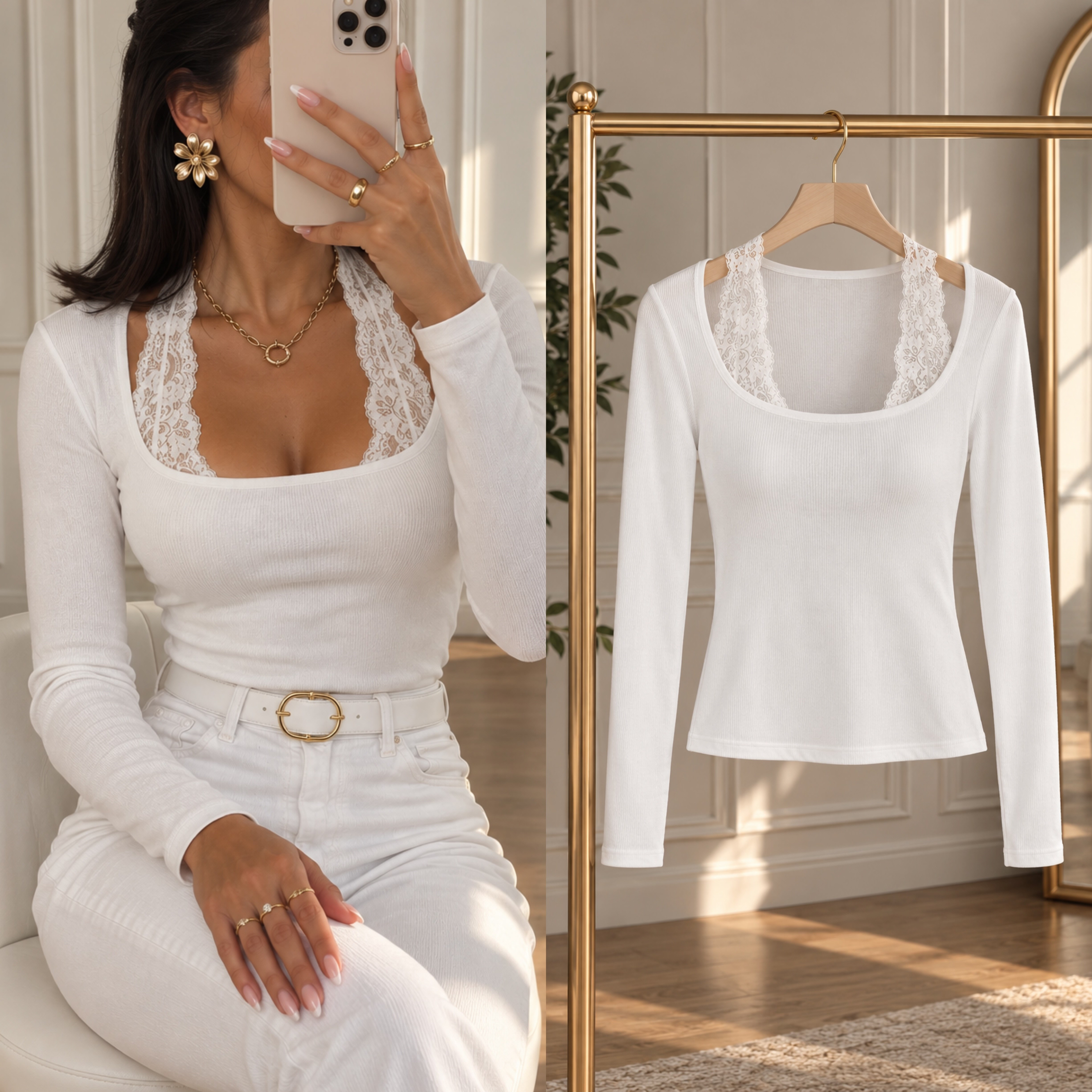 WINA DANTELLİ BLUZ