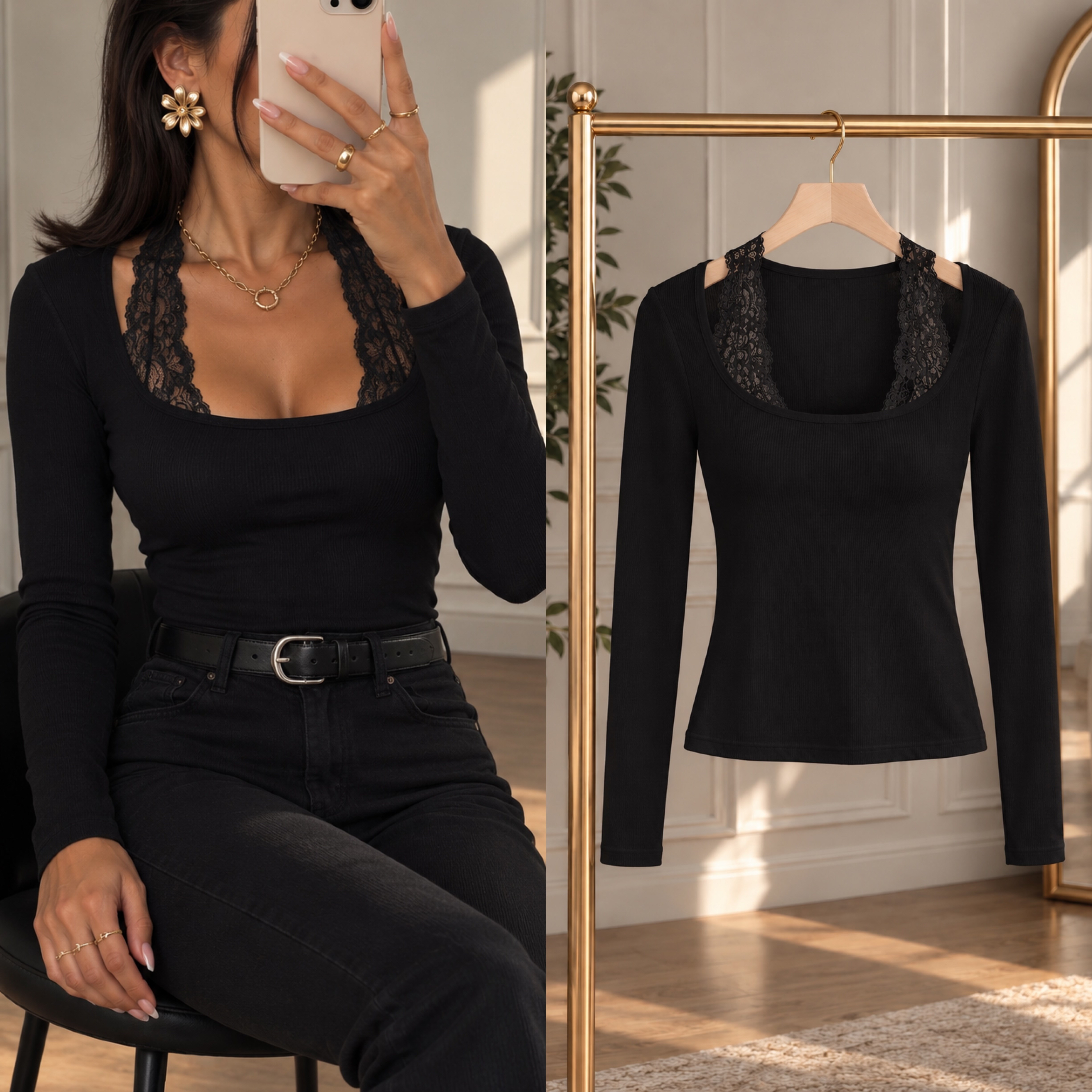 WINA DANTELLİ BLUZ