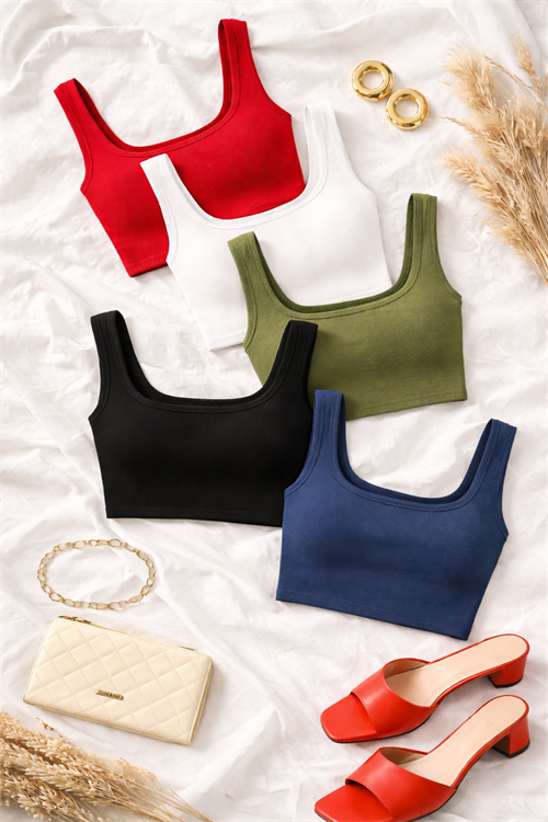 BIA FİTİLLİ CROP TOP