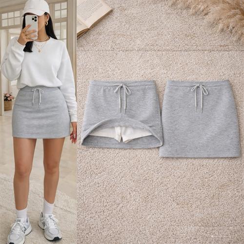 BRENDA İÇİ ŞORTLU MİNİ ETEK