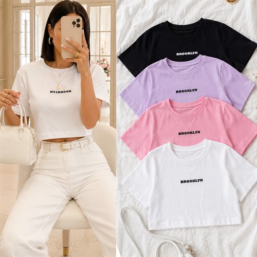 BRK CROP TSHİRT