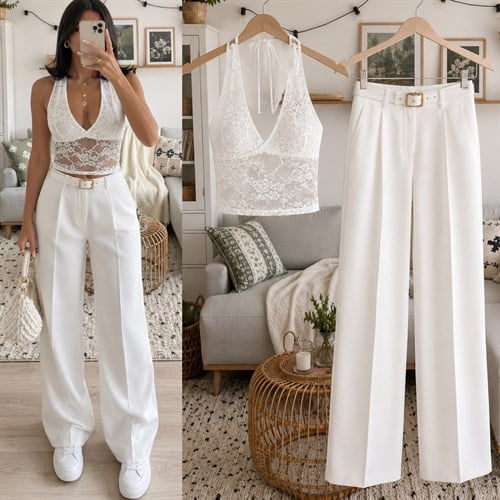 COX WİDE LEG PANTOLON 