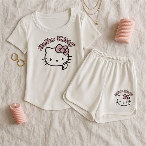 HELLO K TSHIRT ŞORT TAKIM