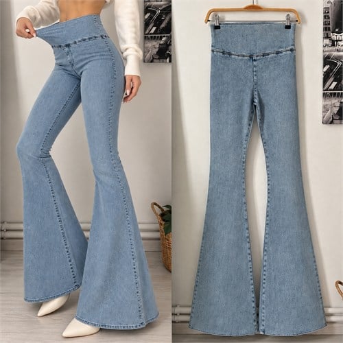 ONS TOPARLAYICI JEAN TAYT PANTOLON