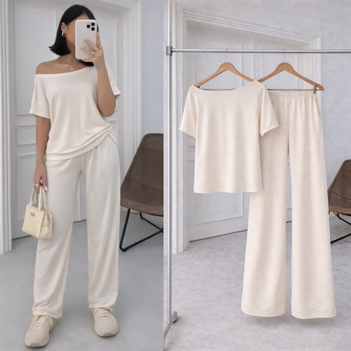 OSVE MODAL CEPLİ KUMAŞ İKİLİ TAKIM