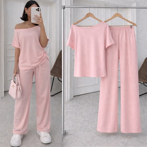 OSVE MODAL CEPLİ KUMAŞ İKİLİ TAKIM