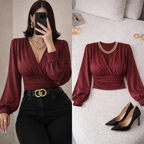 RILNA SANDY V DEKOLTE BLUZ