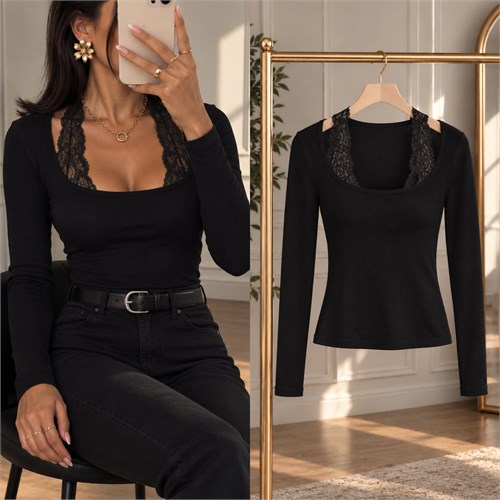 WINA DANTELLİ BLUZ