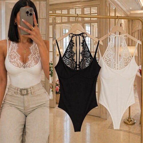ZRY DANTEL DETAYLI BODYSUIT