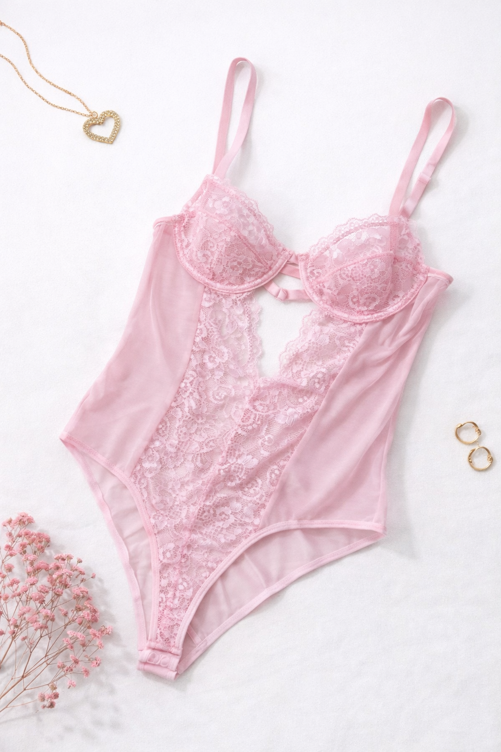  PINKLY TÜL BODYSUİT