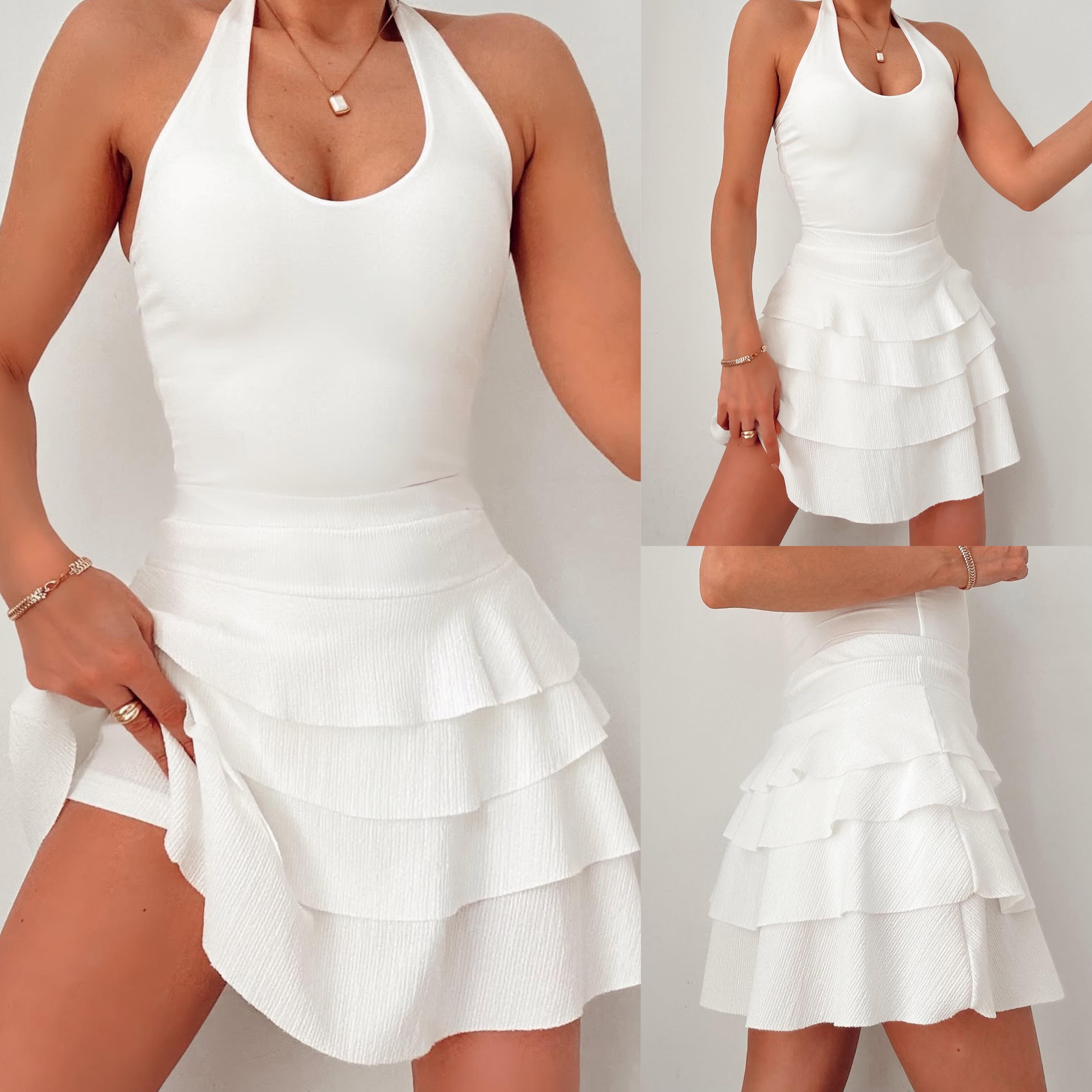 BROOKE ŞORTLU ETEK İÇ GÖSTERMEZ