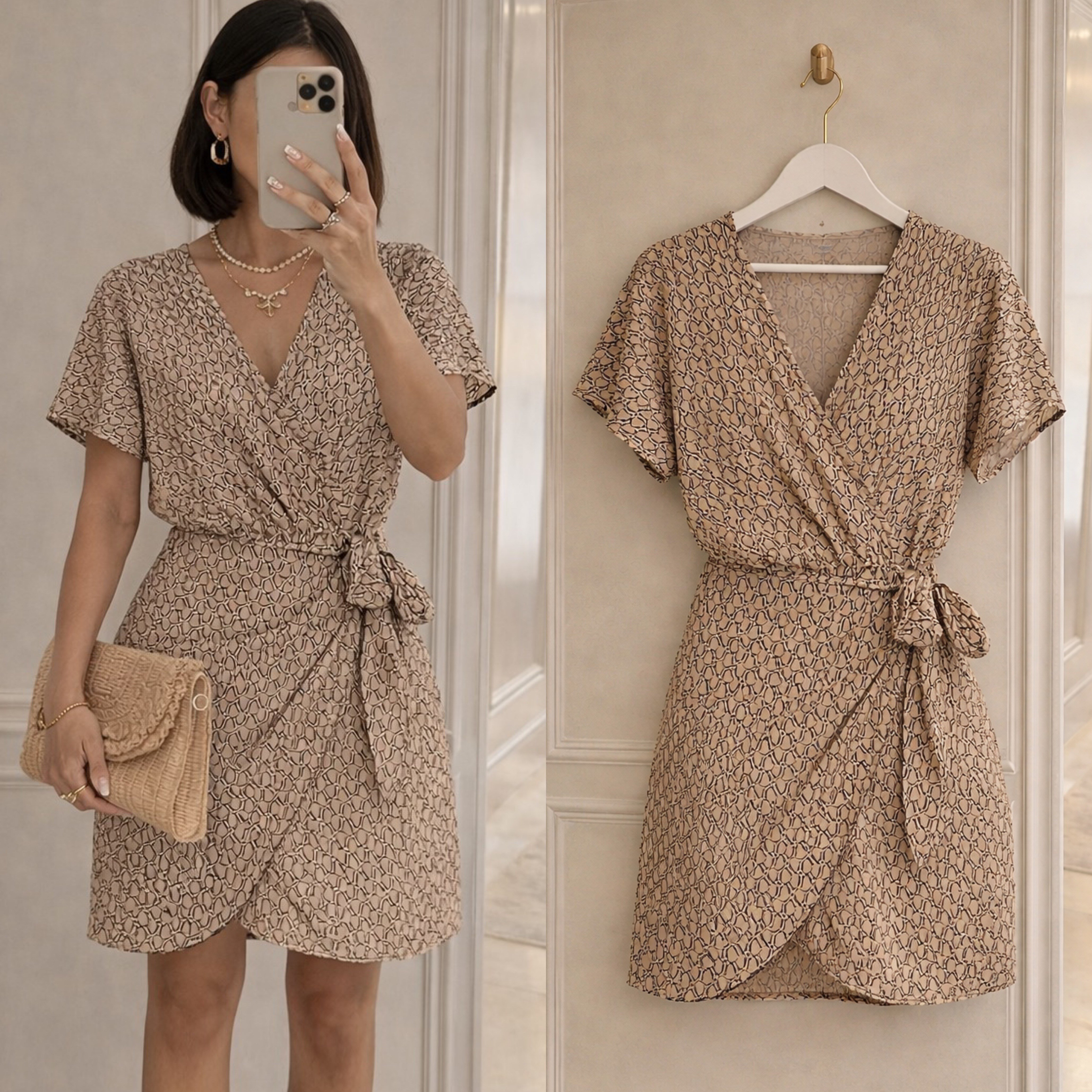 CHYMA KRUVAZE ELBİSE