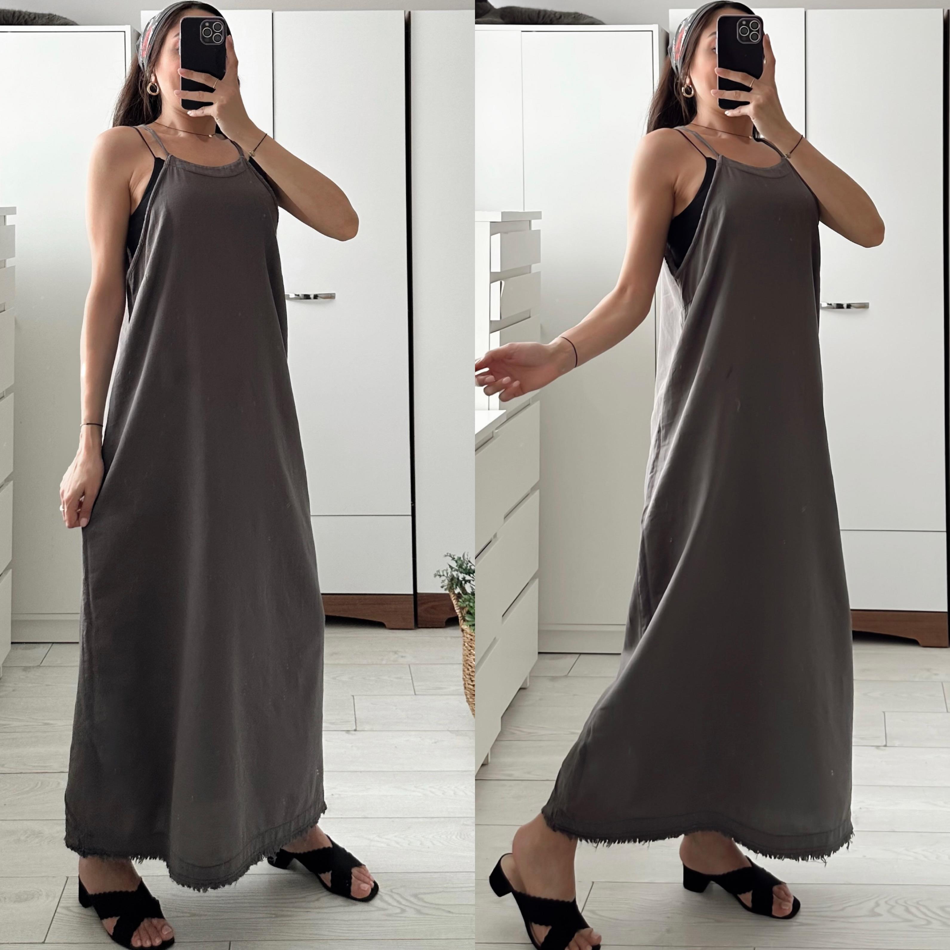 HELEN KETEN ASKILI ELBİSE