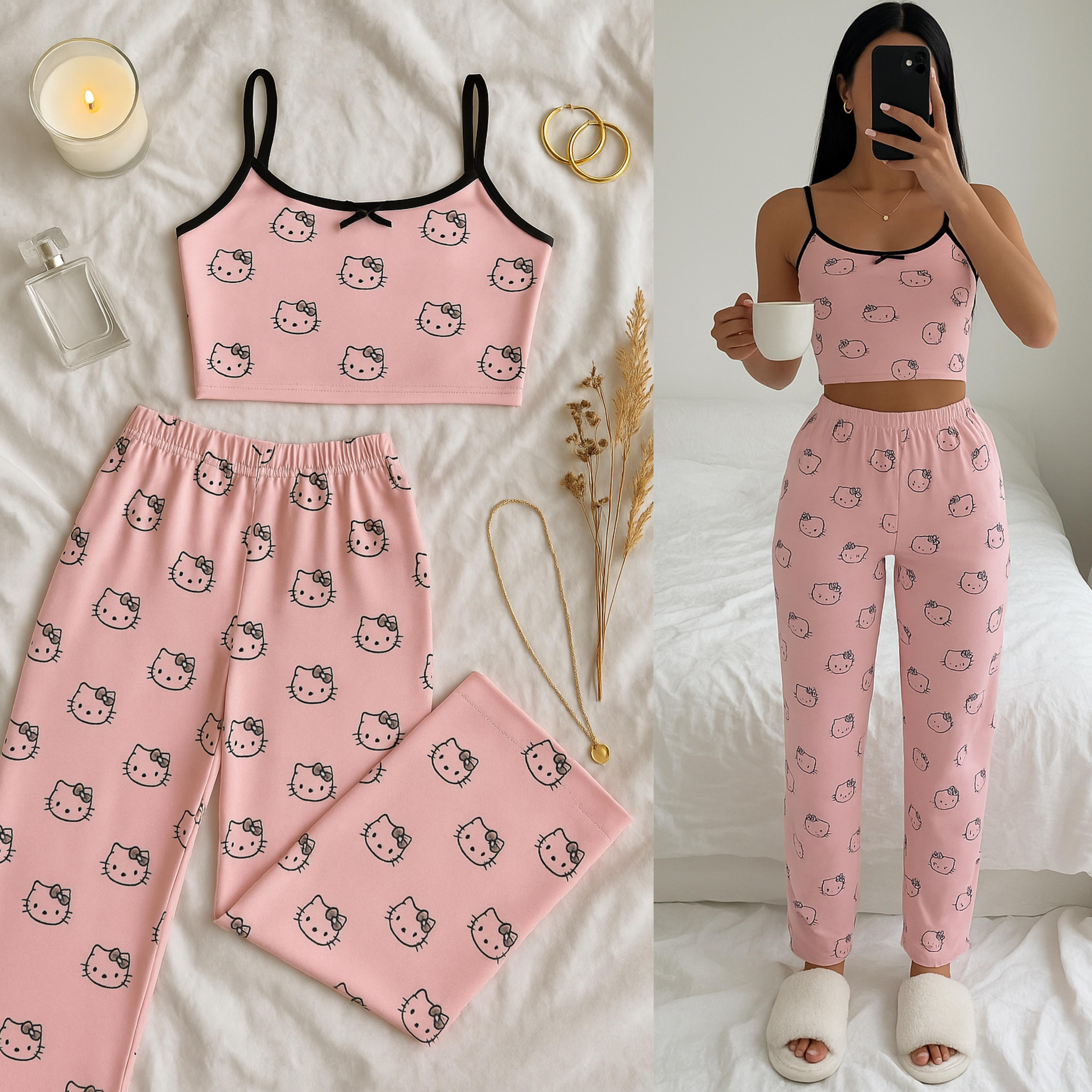 HELLOK PİJAMA TAKIMI PINKY