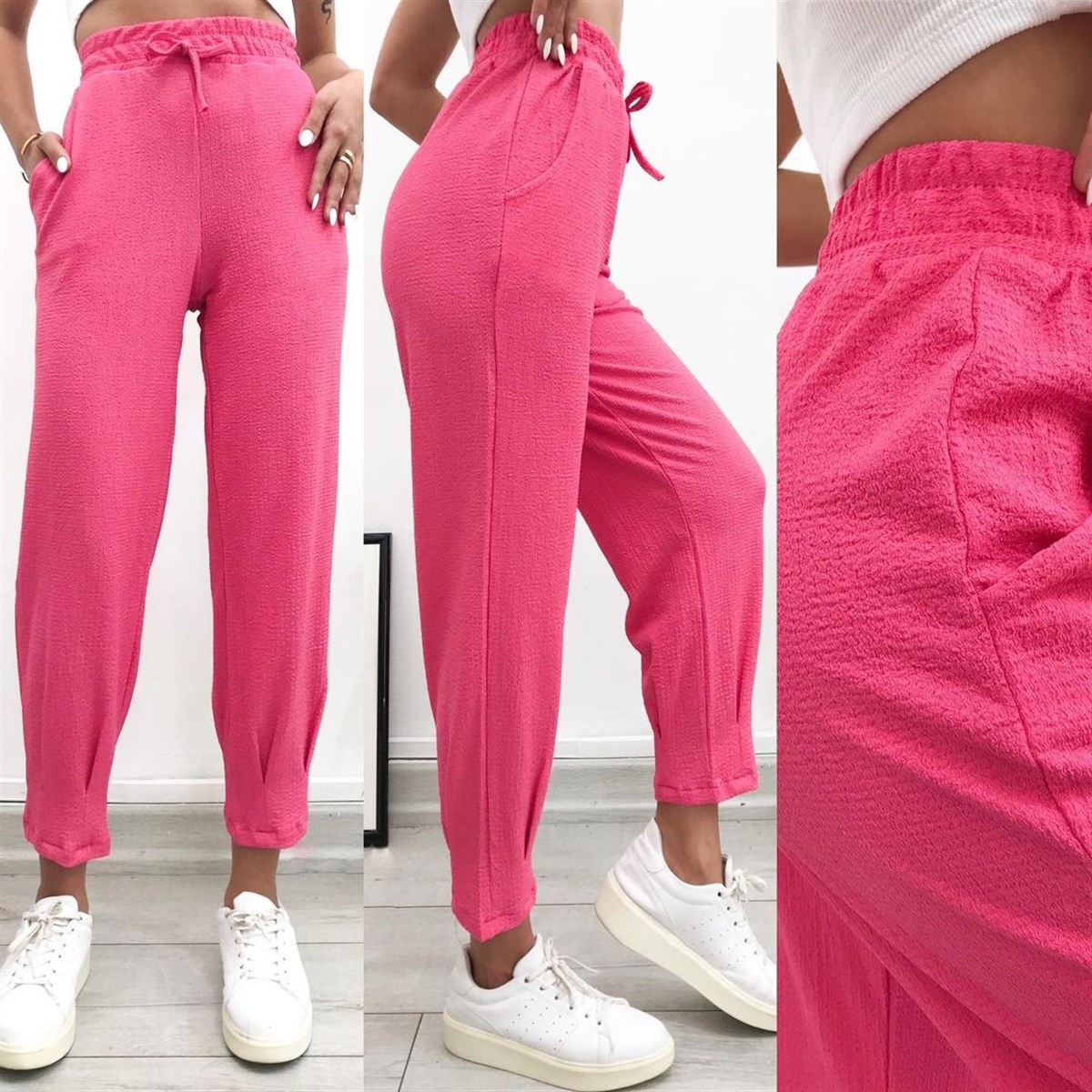 HENNA KRİNKLE PANTOLON