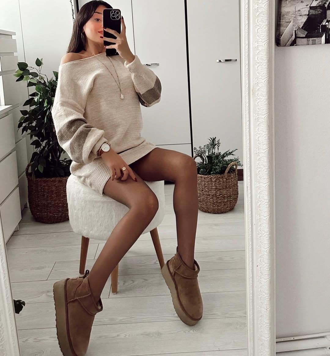 KALINIA YUMOŞ KAZAK ELBİSE