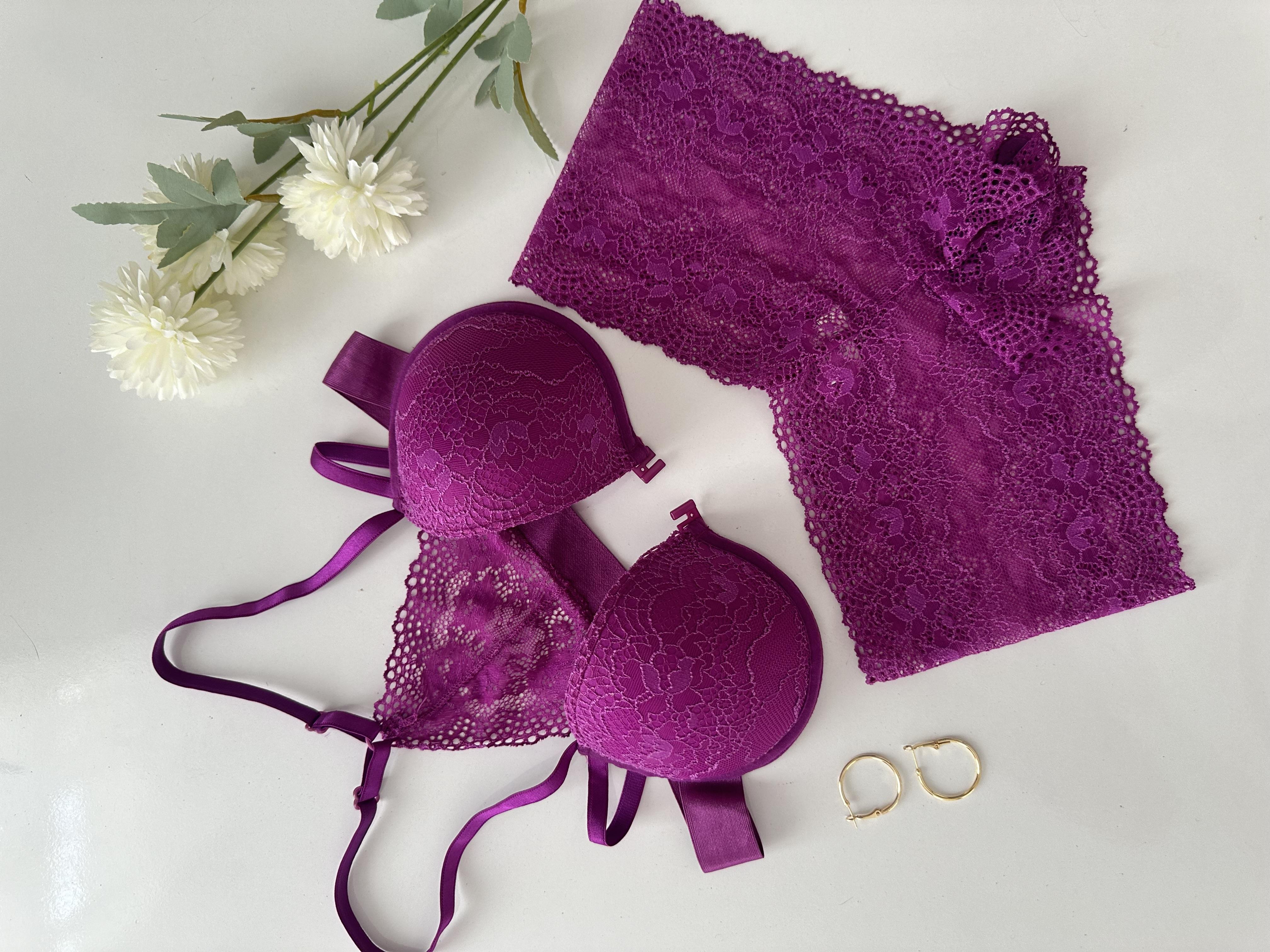 LARA PUSH UP DOLGULU İÇ ÇAMAŞIRI TAKIM MOR