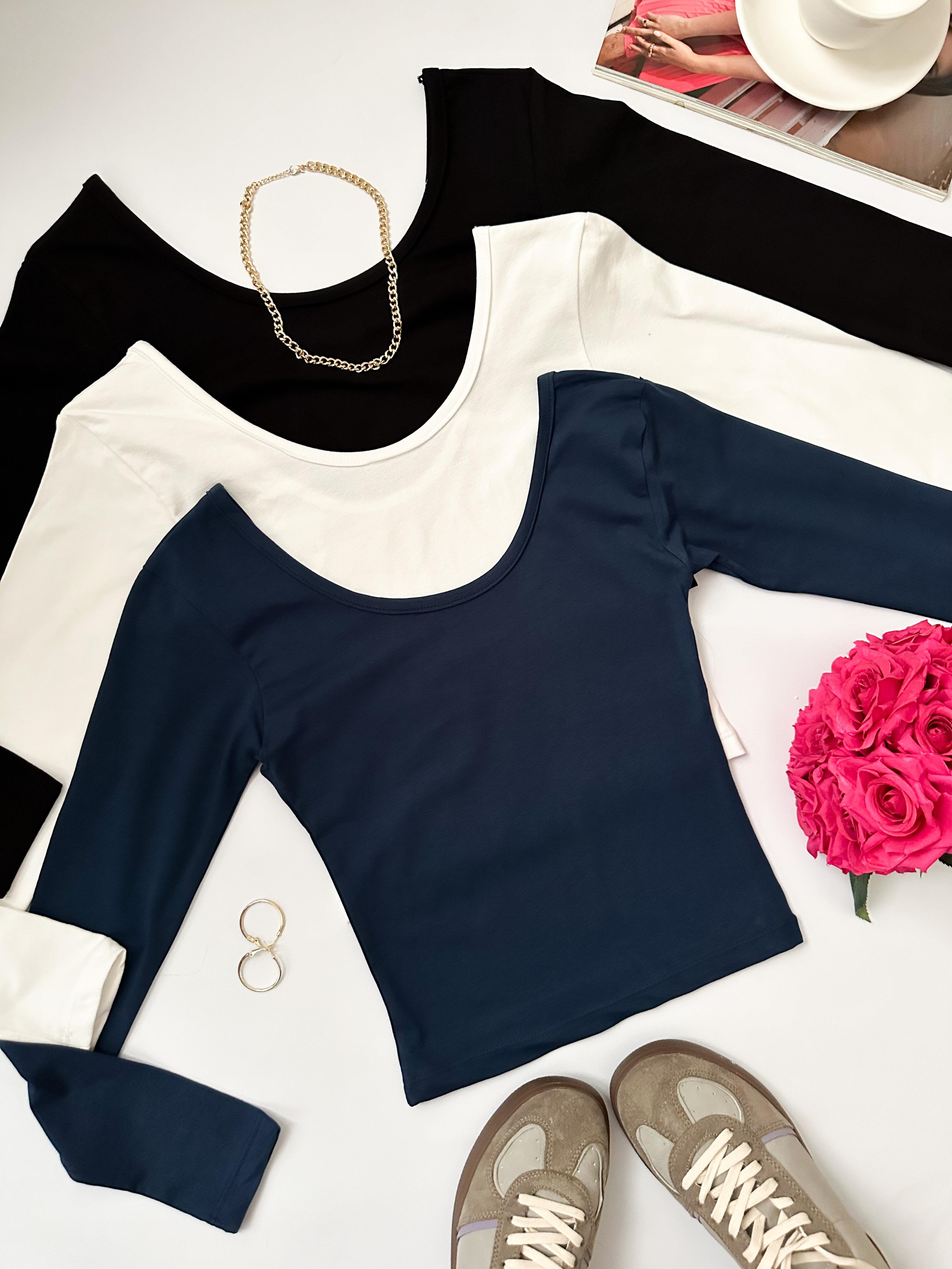 LİNA ÖN ARKA OVAL BLUZ